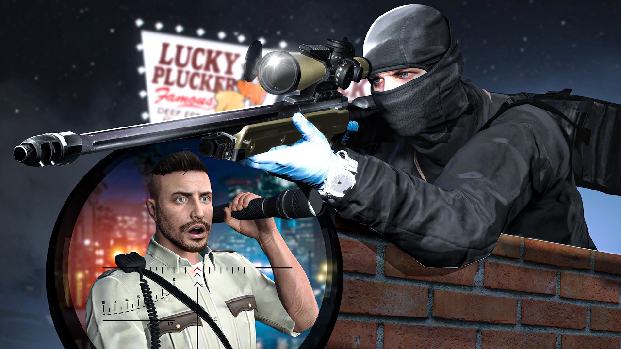 Я охотился на игроков, играя за реалистичного скрытного убийцу в GTA 5 RP