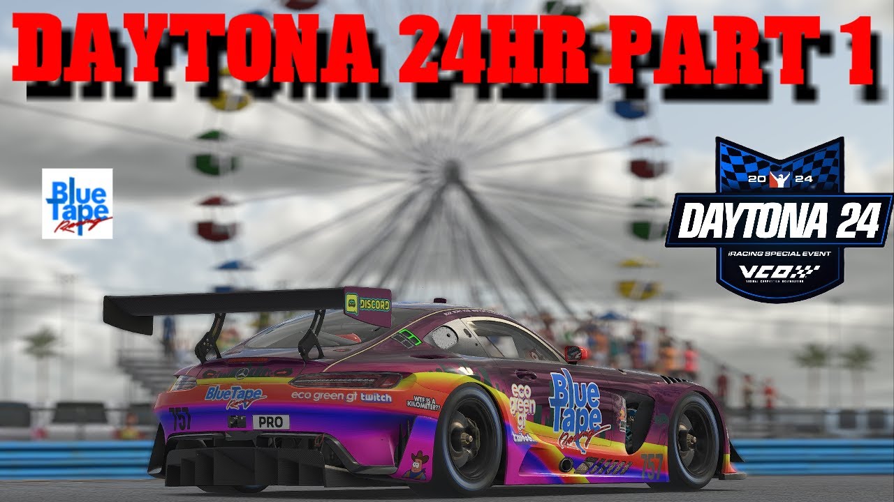 Daytona 24 Hr Part 1 (Team Race and BRT Spotting)