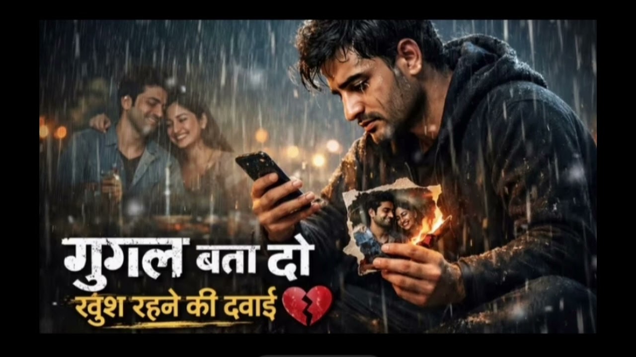 गूगल बता दो 💔 खुश रहने की दवाई | टूटे दिल की आखिरी पुकार 😢