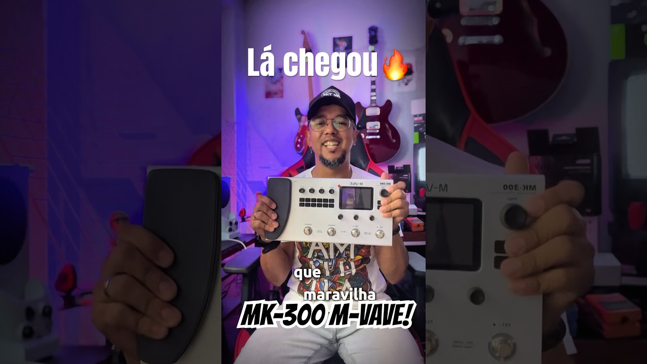 Chegou a MK-300 a Pedaleira Premium da @M-VAVE ! #mk300 #mvave