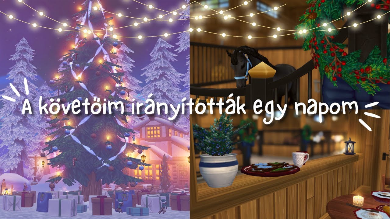 A követőim irányították egy napom🎄|| Star Stable RRP [HUN]