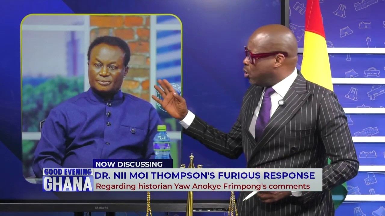 Dr. Nii Moi Thompson finally corrects historian Anokye. Anokye must take this seriously.