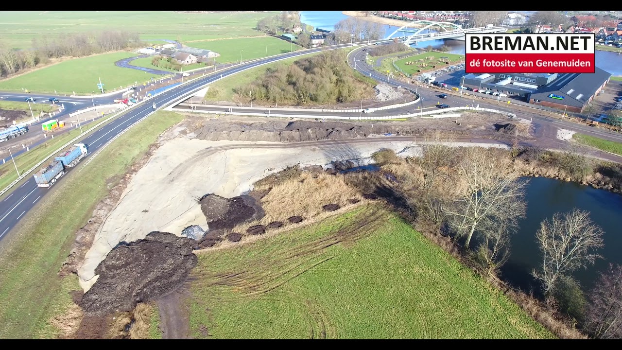 16-02-2018 Werkzaamheden aan de N331 en N759 bij Hasselt