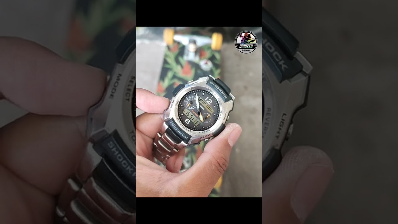 [ Review & Setting ] Casio G-Shock Aviator GW-2500B Gravity Defier ( @bmbzidofficial )