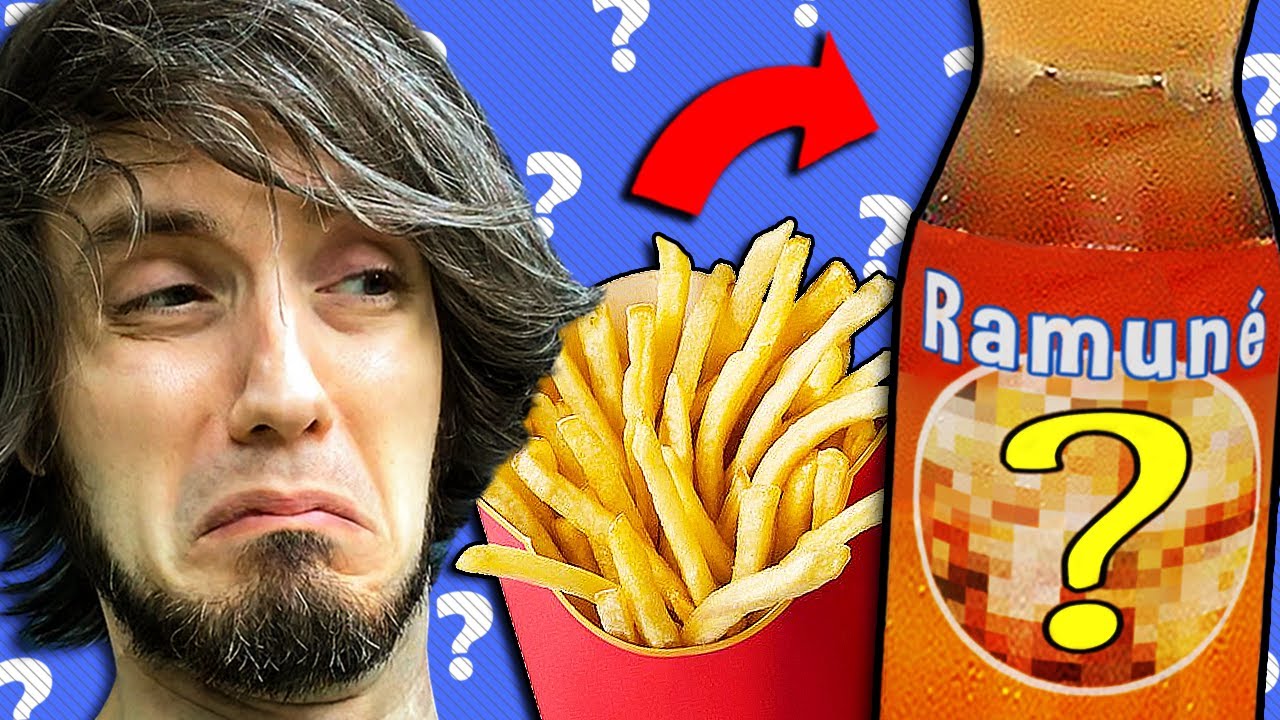 Weird & DISGUSTING Japanese Sodas | (French Fry, Yakisoba, etc.) 🤢