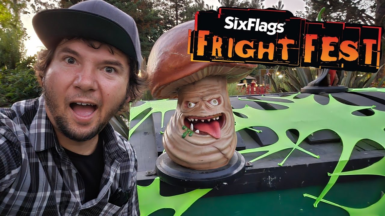 Six Flags Discovery Kingdom's Fright Fest updates! Plus, Labor Day crowds! 