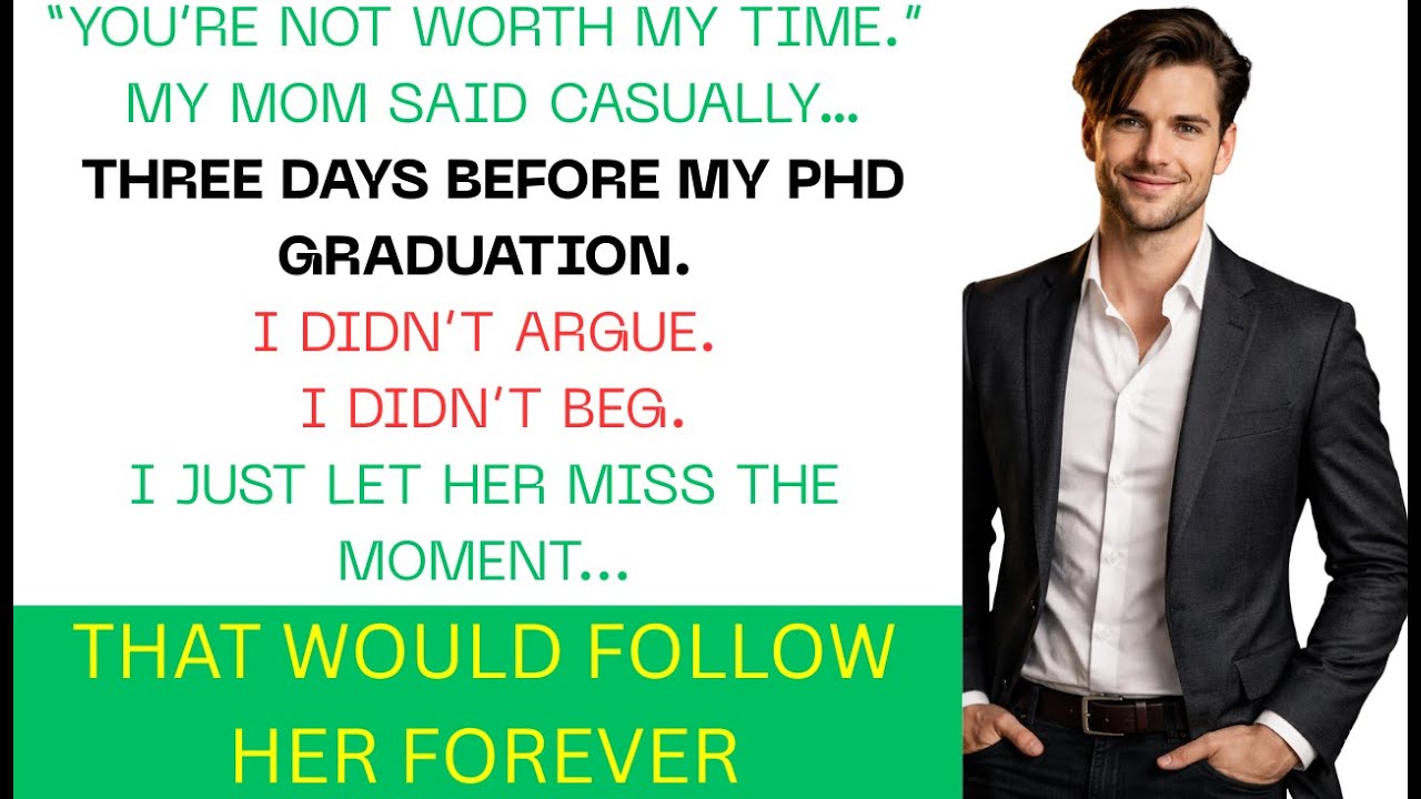 Mom Said I Wasn’t Worth Her Time — Until My Endowment Carried Her Name