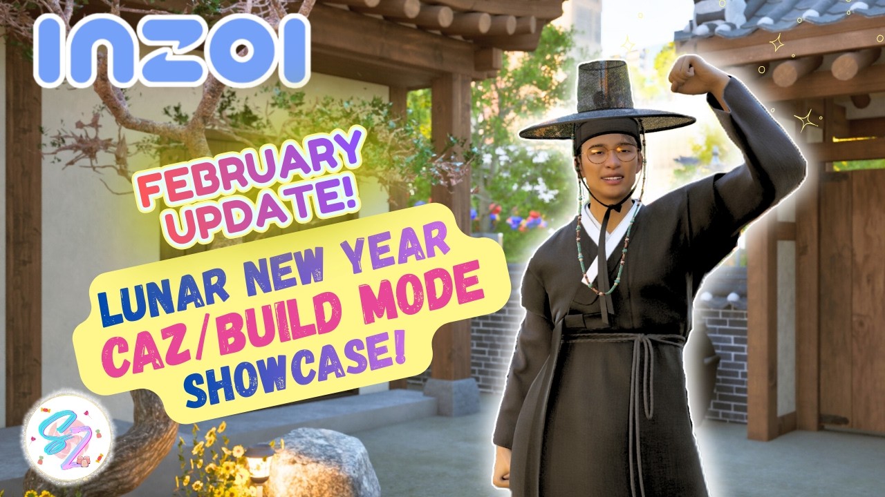 CAZ / Build Mode Complete Showcase ✨ | inZOI February Lunar New Year Update