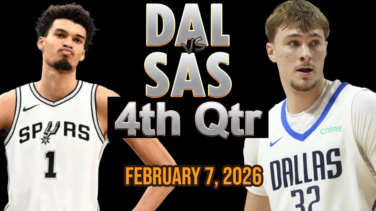 Dallas Mavericks vs San Antonio Spurs 4th Quarter Part 2 Highlight - FEB 7, 2026