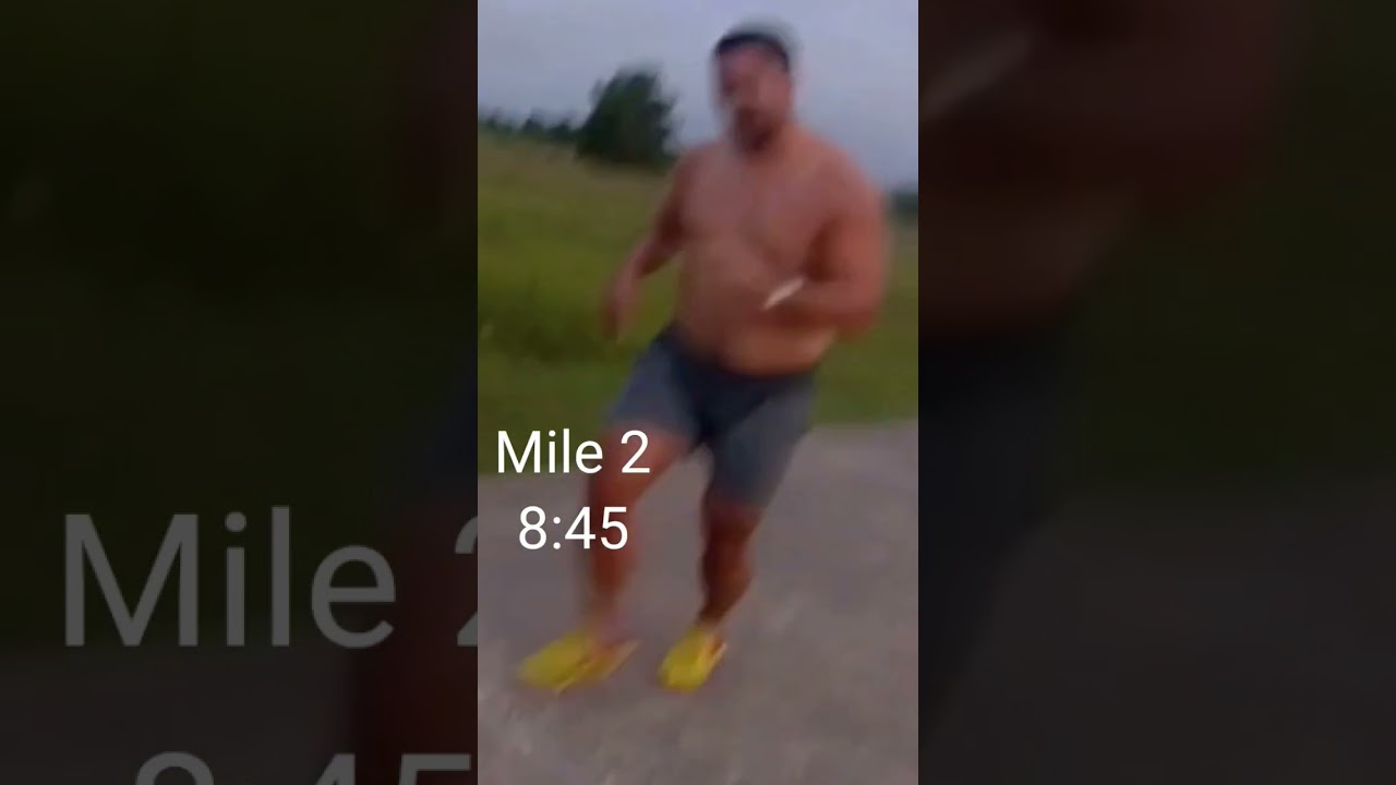 5k time trial at 235 lbs 5'11 #running #fitness #gokurunner #timetrial