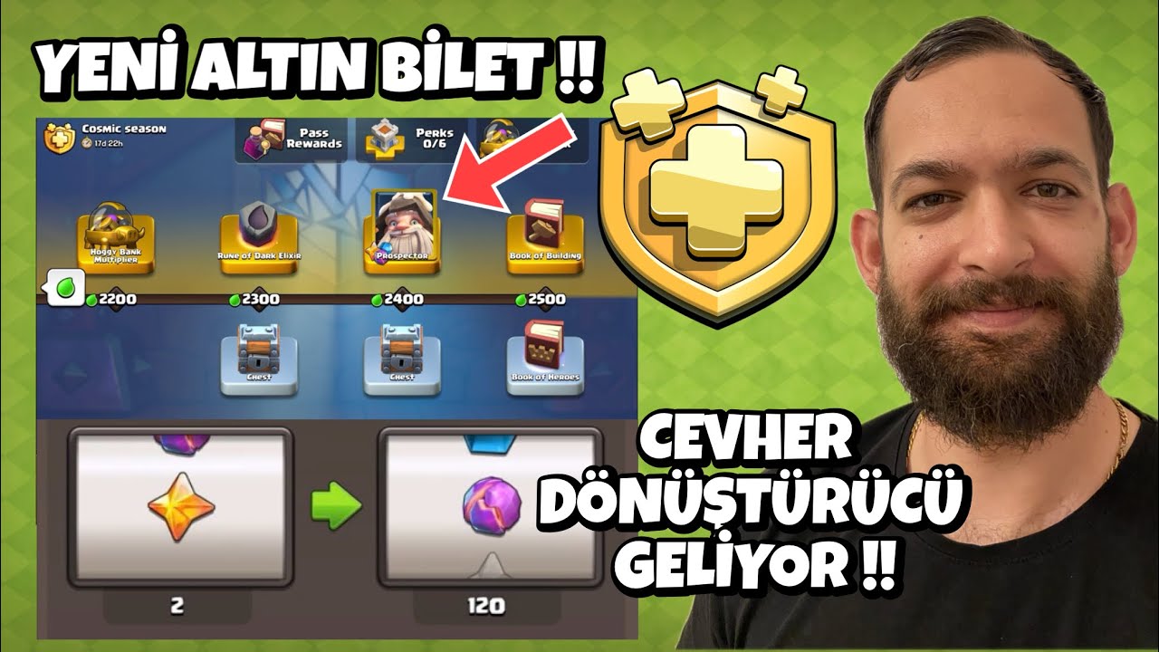 ALTIN BİLET DEĞİŞİYOR ! YENİ ALTIN BİLET SİZLERLE ! CLASH OF CLANS