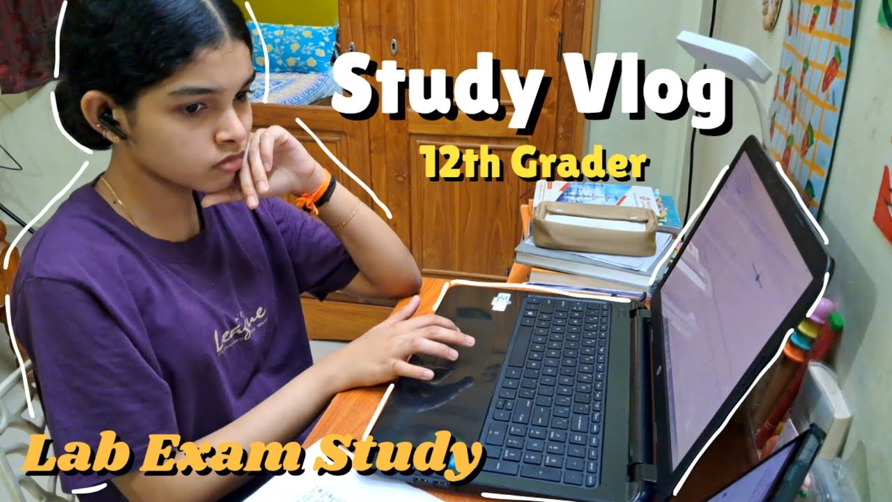 Study Vlog || Board Practical || 12th Grader || Malayalam || Lonely Lunar 