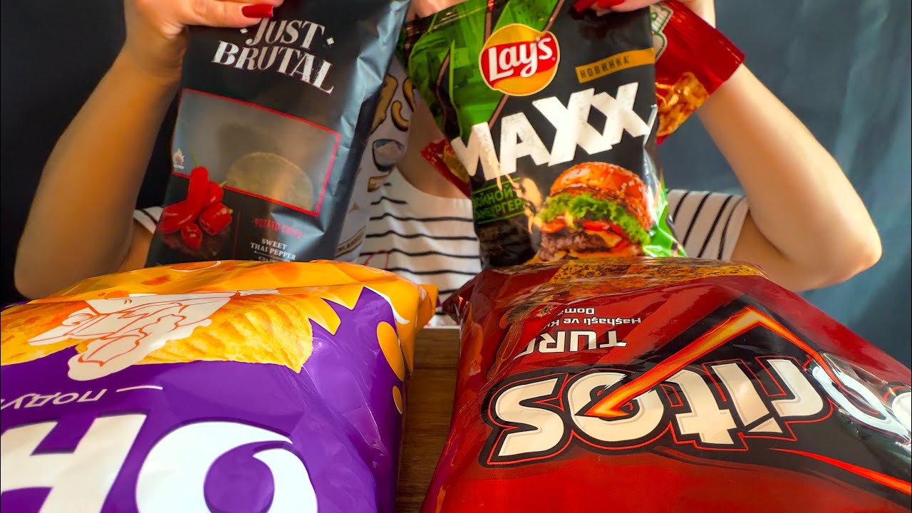 ASMR Mixed Chips Eating | Crunchy & Relaxing Sounds 