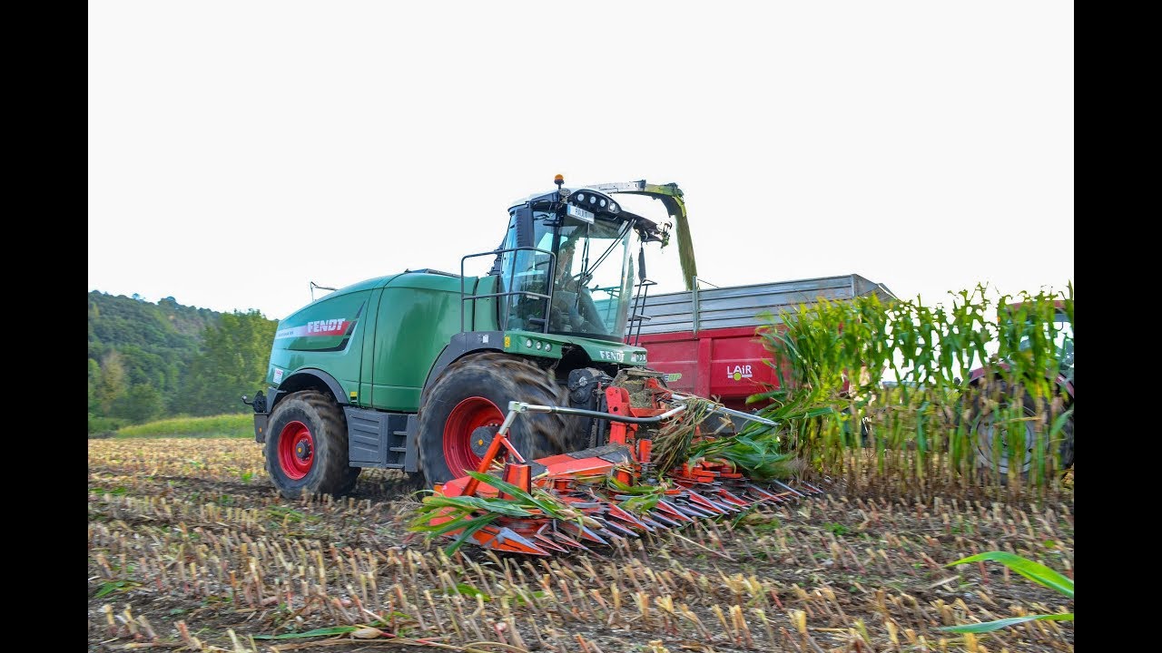 FENDT KATANA 85 I Ensilage mais 2017 I TUAL Sarl .