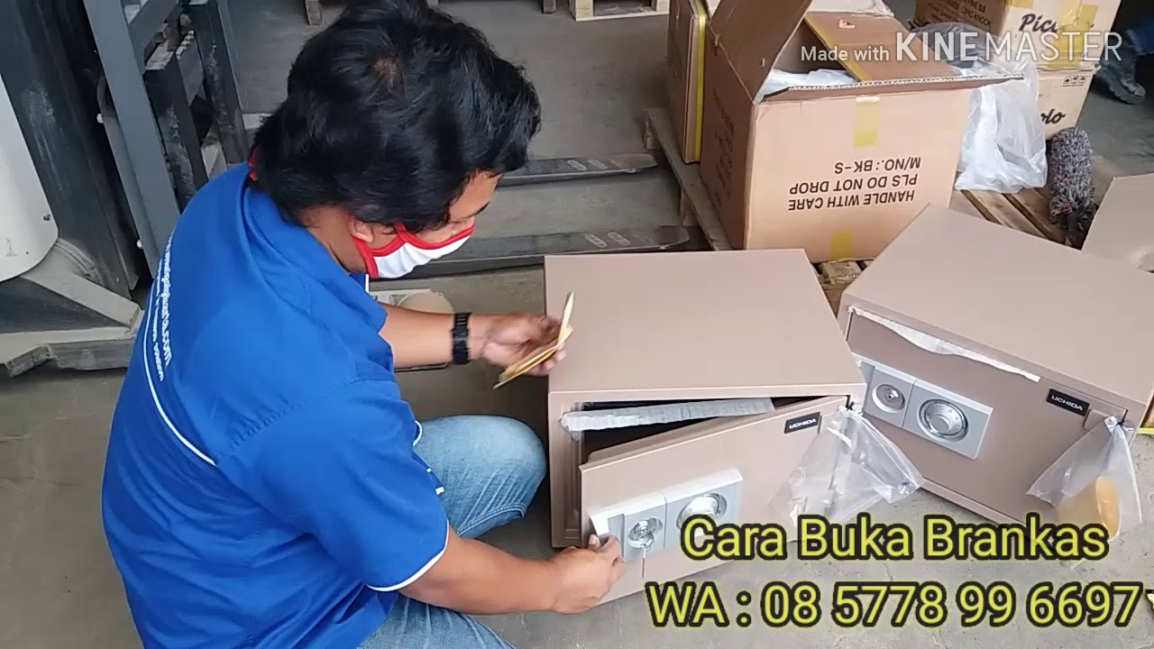 Cara Buka Brankas Uchida BK - S