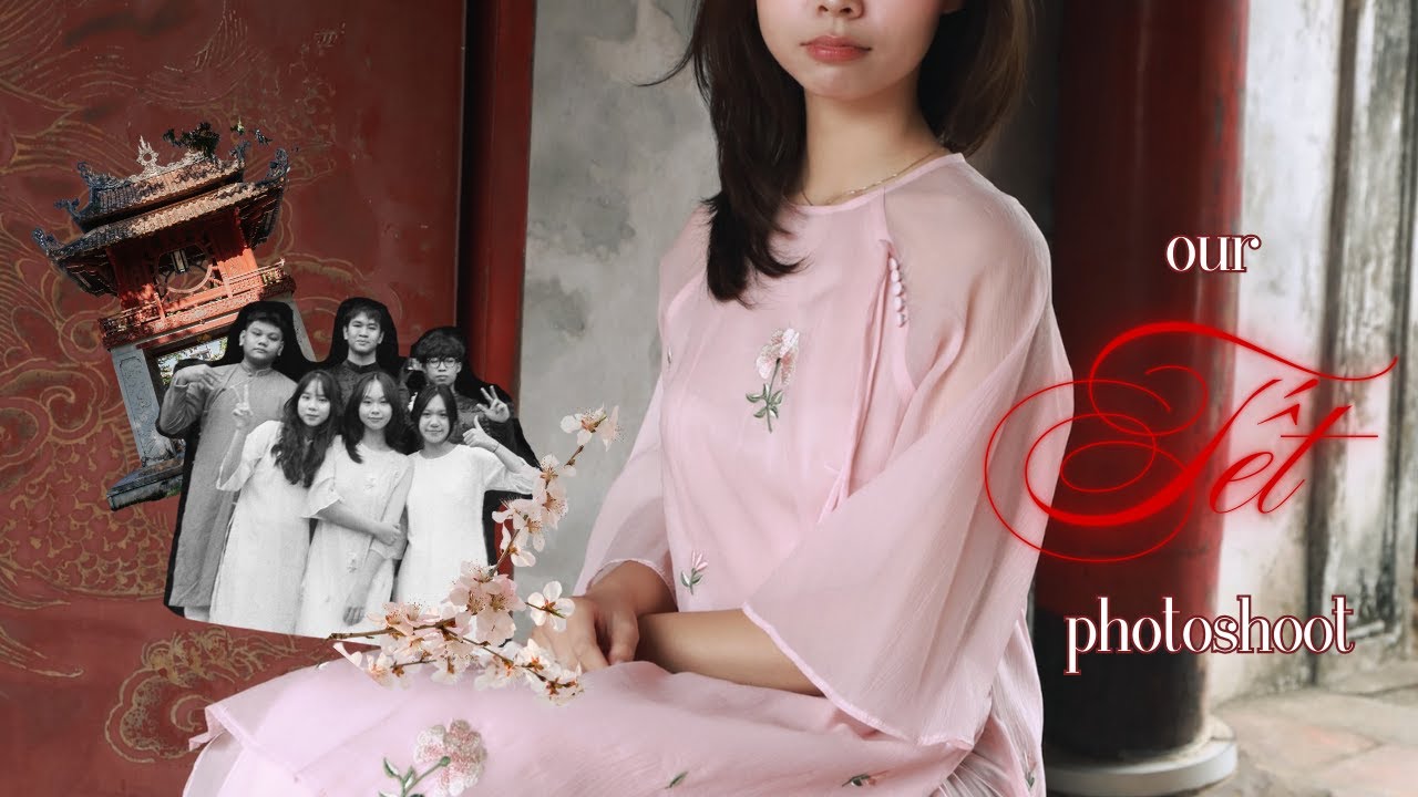 lần đầu đi chụp ảnh áo dài của tụi mình như thế nào ? | our first Tết photoshoot 🧧🪭