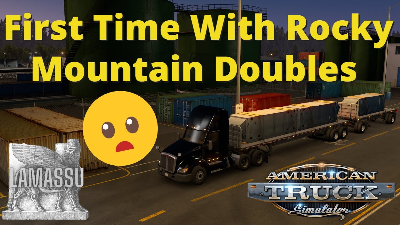 First Time With Rocky Mountain Doubles: ATS Played By A Real Life Class A Truck Driver