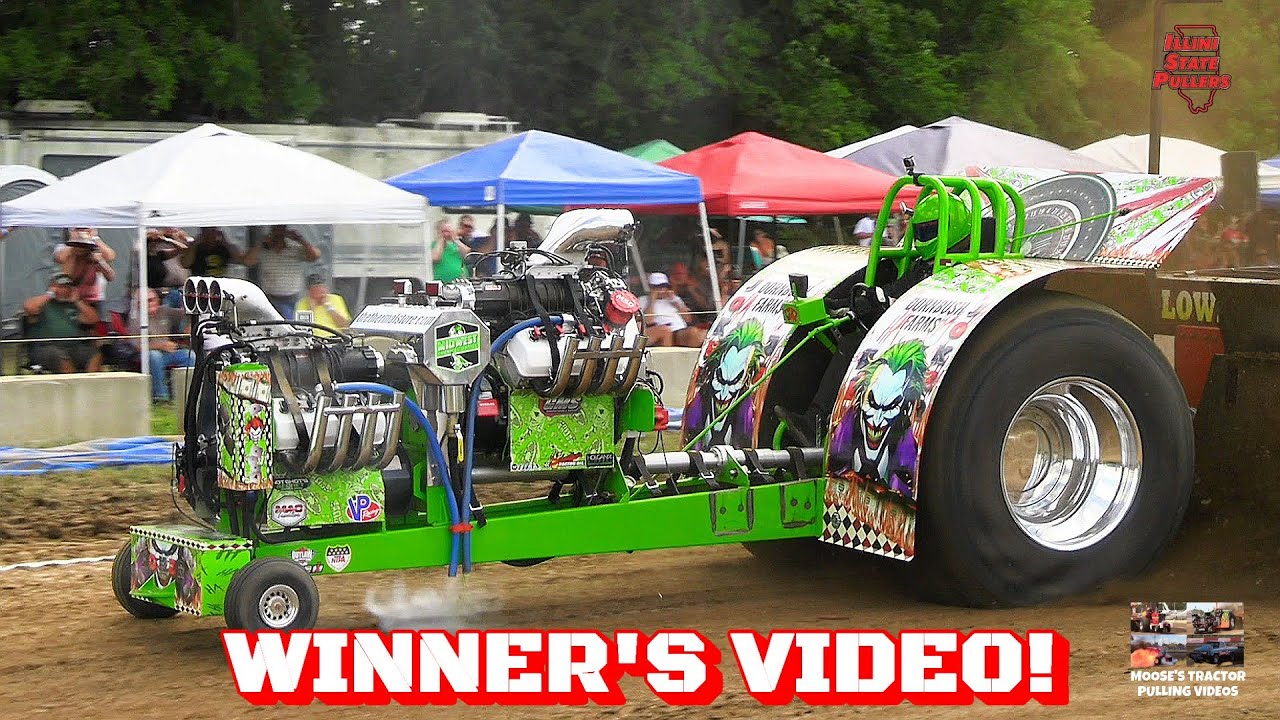 Truck & Tractor Pulling 2025: ISP Winner's Video. Sheffield, IL. Psycho Silo Saloon