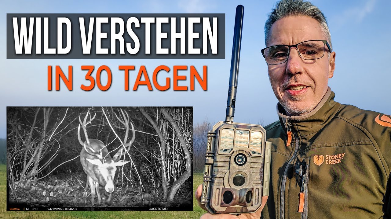 Wildkamera: 1 Monat Praxis &ndash; App, SIM & Daten sparen
