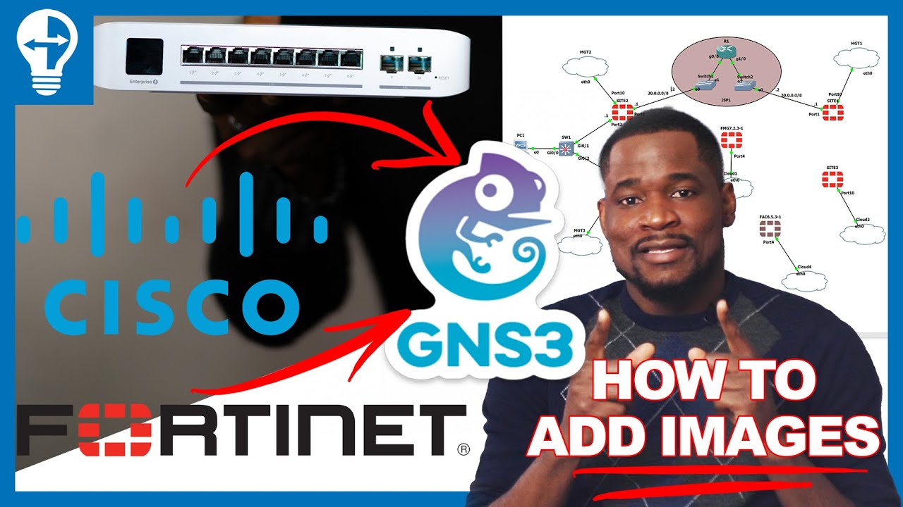 Как создать устройства Cisco и Fortinet на GNS3 | Полезные советы и простая лабораторная работа с...