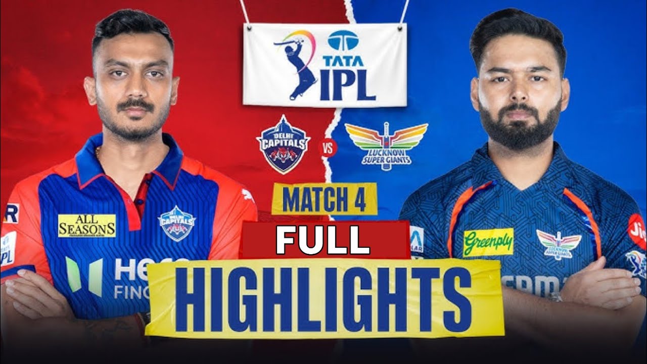 Delhi Capitals vs Lucknow Super Giants IPL Full Highlights 2025 | DC vs LSG Match Highlights 2025