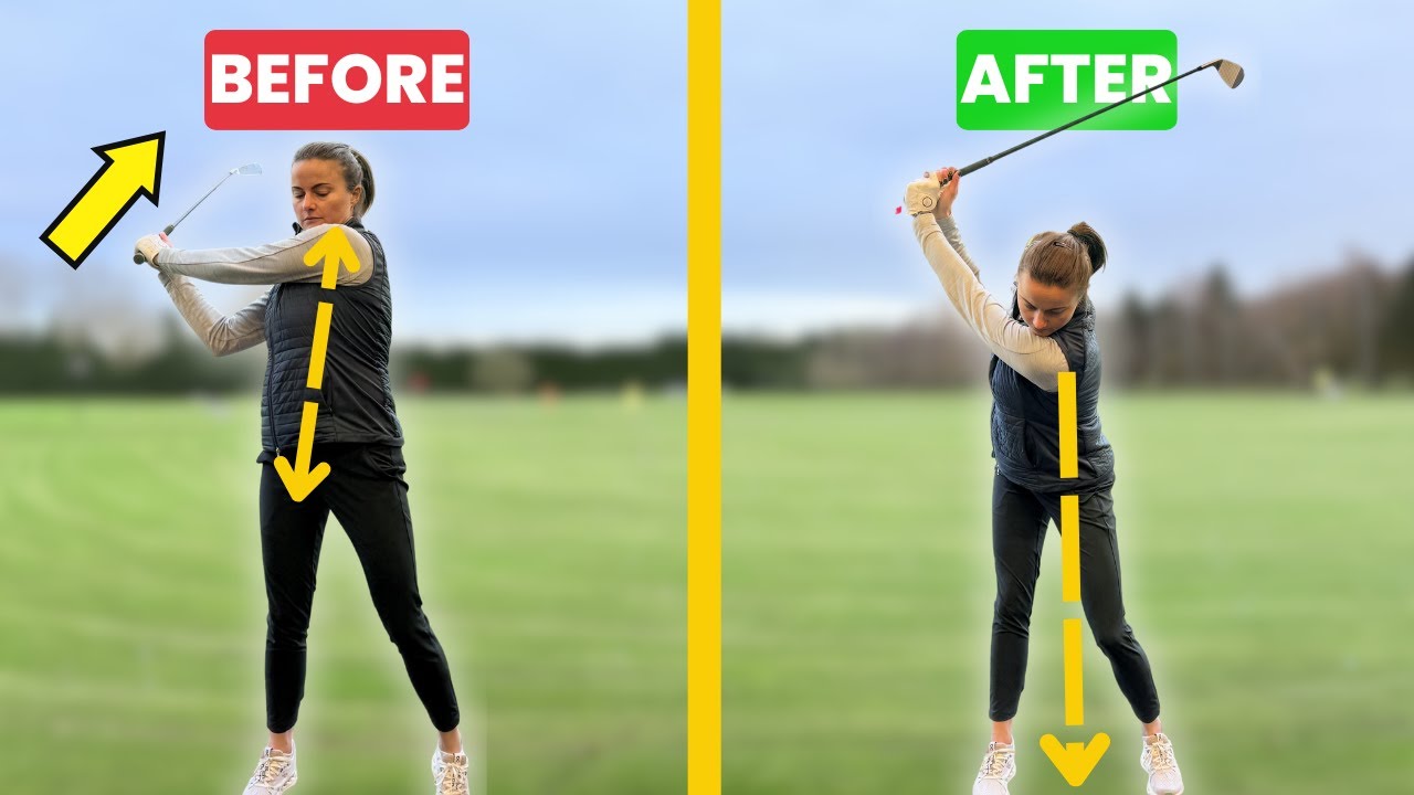 AVOID This Distance Killer & STOP Lifting Up In The Golf Swing - Fix To Maintain Angles!