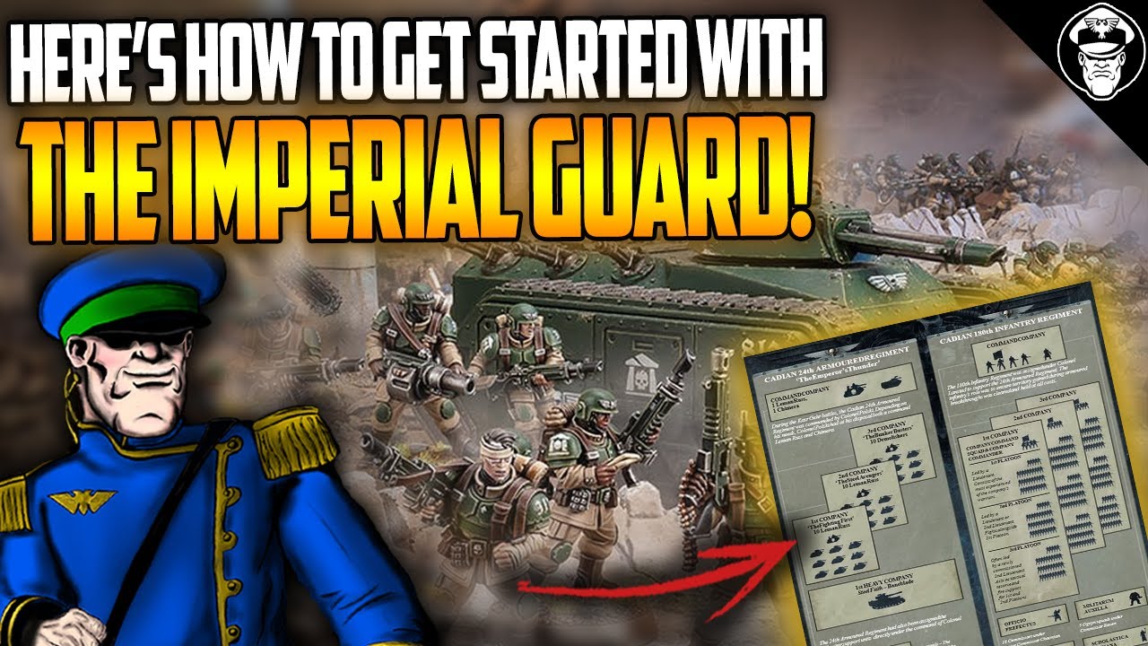 What is the BEST Beginner Guard Army! | Astra Militarum | Warhammer 40,000
