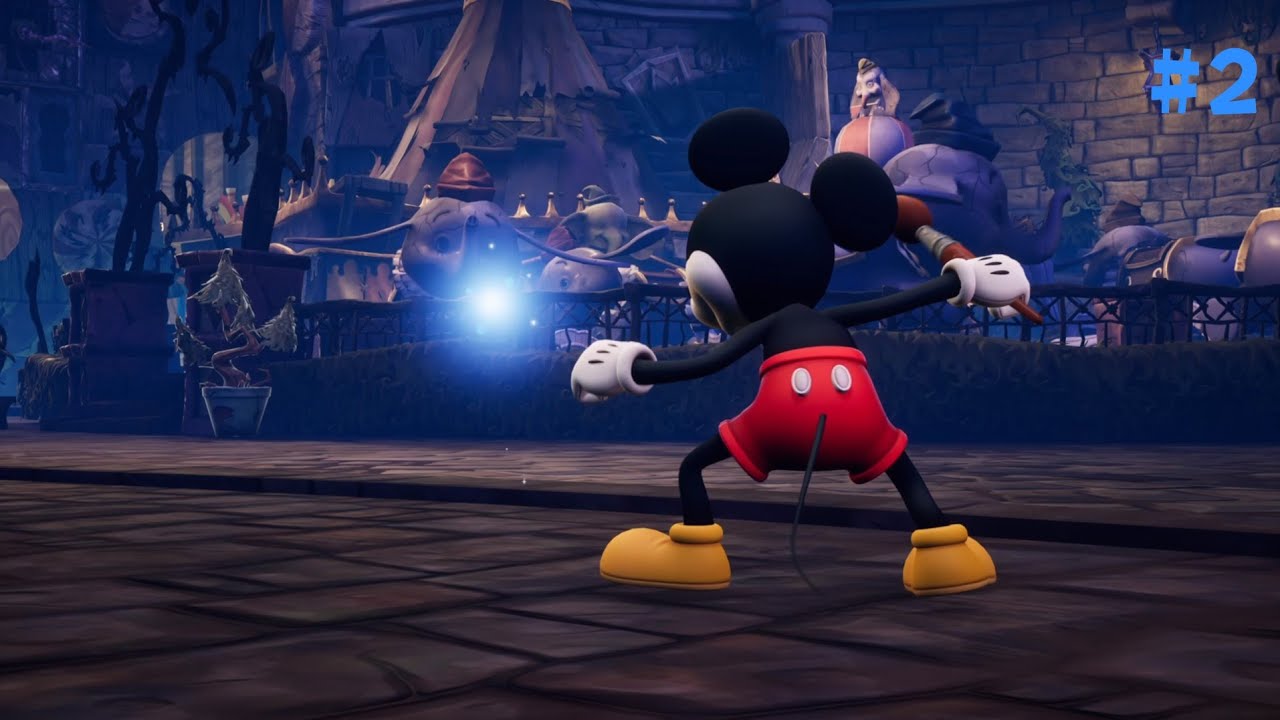 Disney Epic Mickey Rebrushed #2 : Un parc d'attractions abandonné !