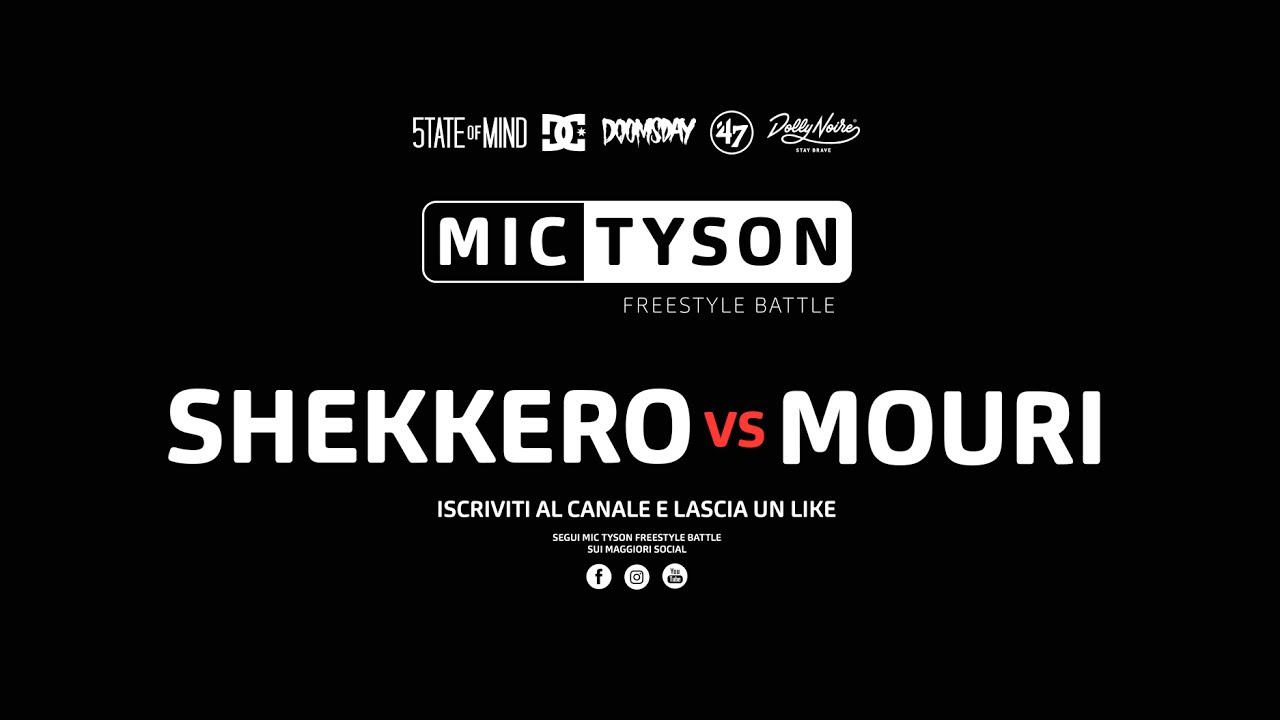 Mic Tyson - Freestyle Battle 2017 ||  Shekkero vs Mouri (ottavi di finale, turno 8)