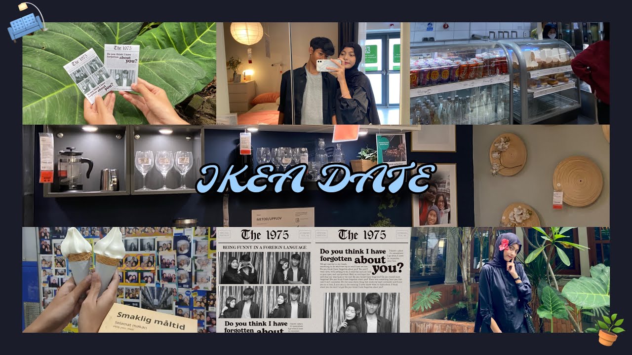 VLOG #5 | photobooth & ikea date 🛋️ : review perabotan, makan ice cream, naik teman bus, etc
