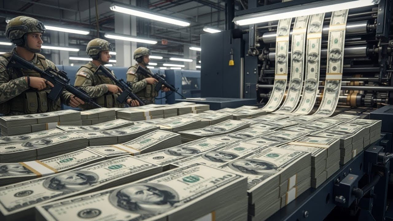 Inside the U.S. Money Factory – How America Prints $500 Million Every Day (Full Process)