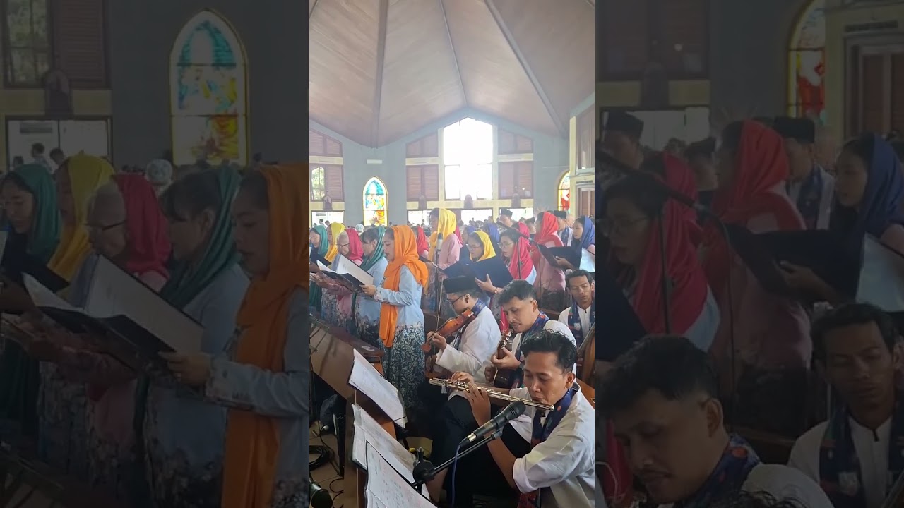 Inkulturasi Betawi: Sekolah Strada di Paroki Bintaro#misa#budayabetawi