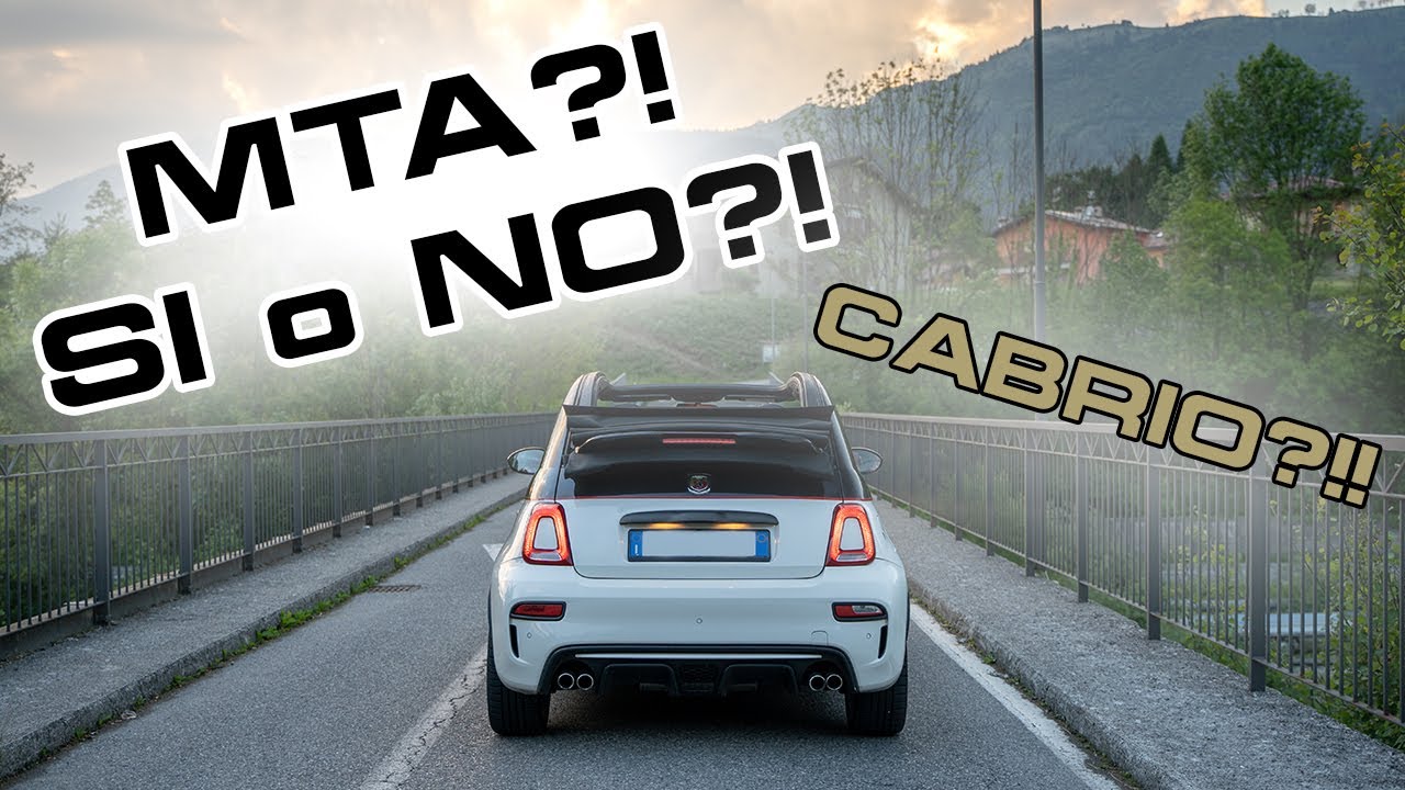 PROVIAMO L'MTA! Abarth 595c Competizione MTA stage2 by Tbf Performance!