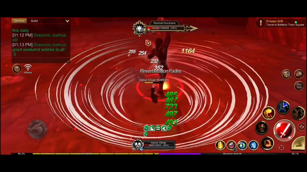 AQ3D - Full haste geared Berserker vs Kurohane