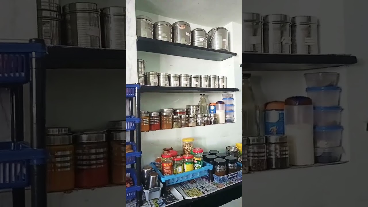 My Non Modular Kitchen Tour 💕#shorts # shorts feed# non modular#simple#kitchen #trending