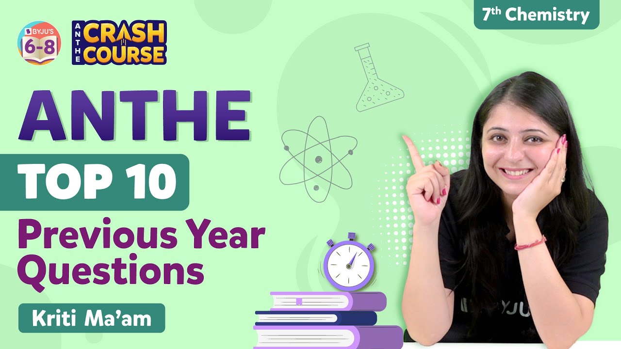 Top 10 ANTHE Previous Year Questions and Answers for Class 7 | ANTHE Mock Test Solution Class 7