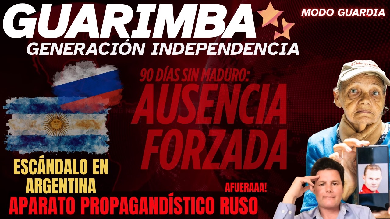 🔴 VENEZUELA EN VIVO - RUSIA Y EL ESC&Aacute;NDALO EN ARGENTINA - 90 D&Iacute;AS SIN MADURO 