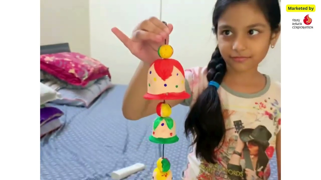 ToyKraft Terracotta Windchime #diy