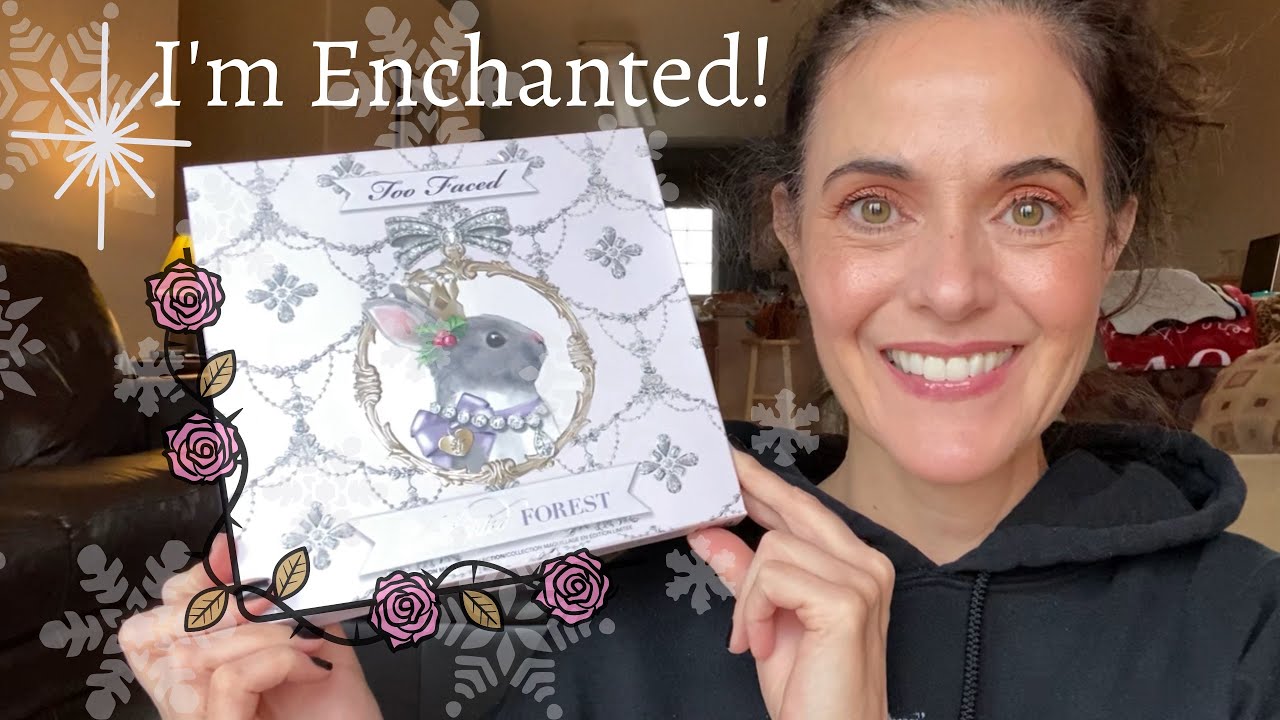 🐇❄️NEW Too Faced Enchanted Forest//Review Swatches Holiday 2020
