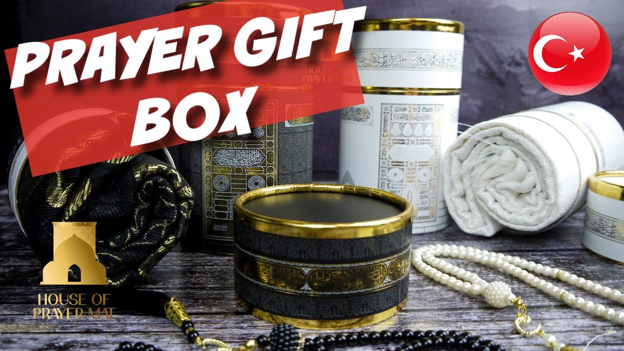 🕋 Wholesale Prayer Mat in Istanbul : Islamic Gift Box Kaaba - Prayer rug box