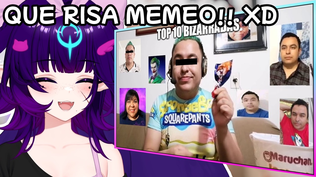 👉🙀 NEKOLIVE Vtuber Reacciona a TOP 10 BIZARRADAS DE KBEZUKO by NEGROGAYMER