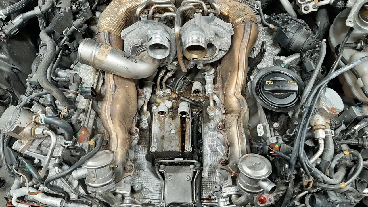 2014 audi s6 oil separator removed