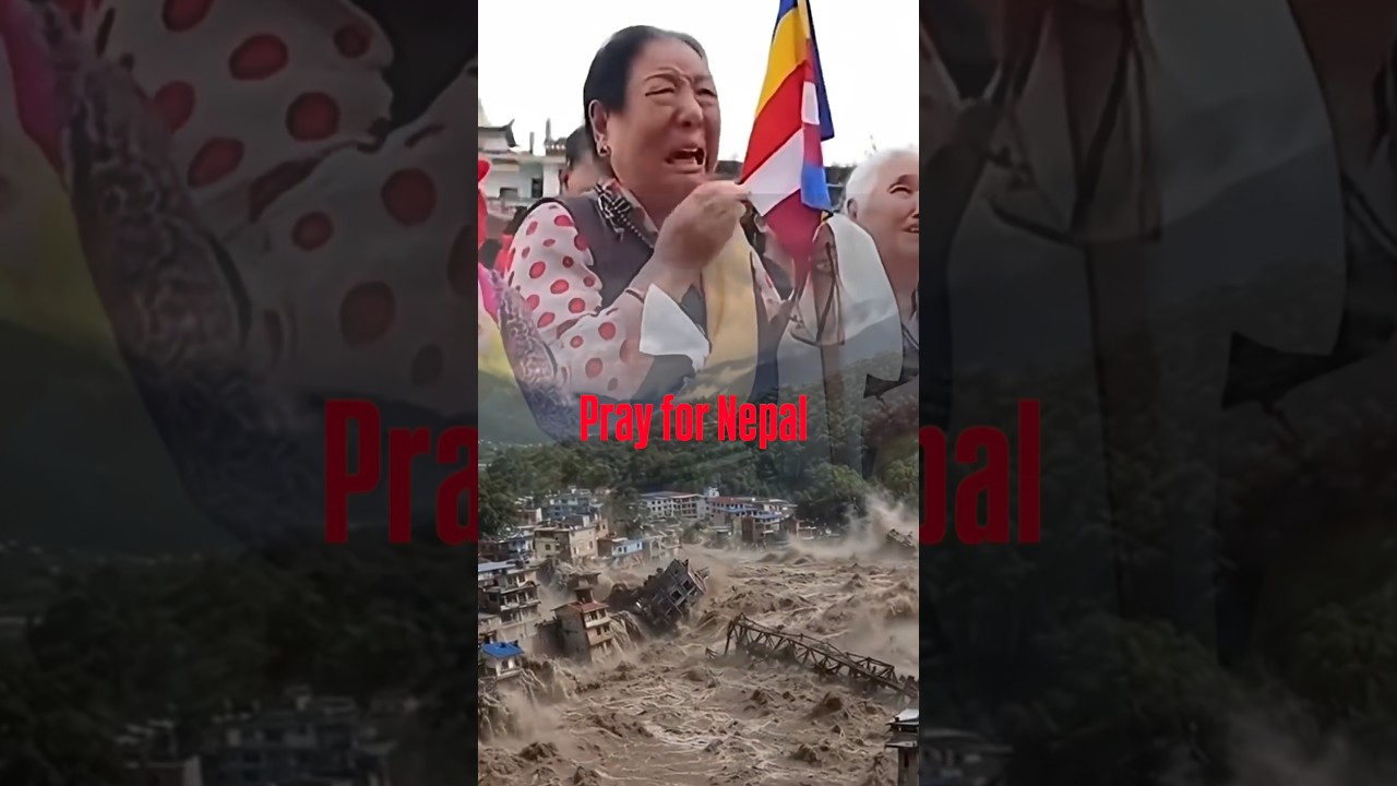 We pray for Nepal flood victims#nepalflood #peace#globalbuddhism#nepalinews #buddha