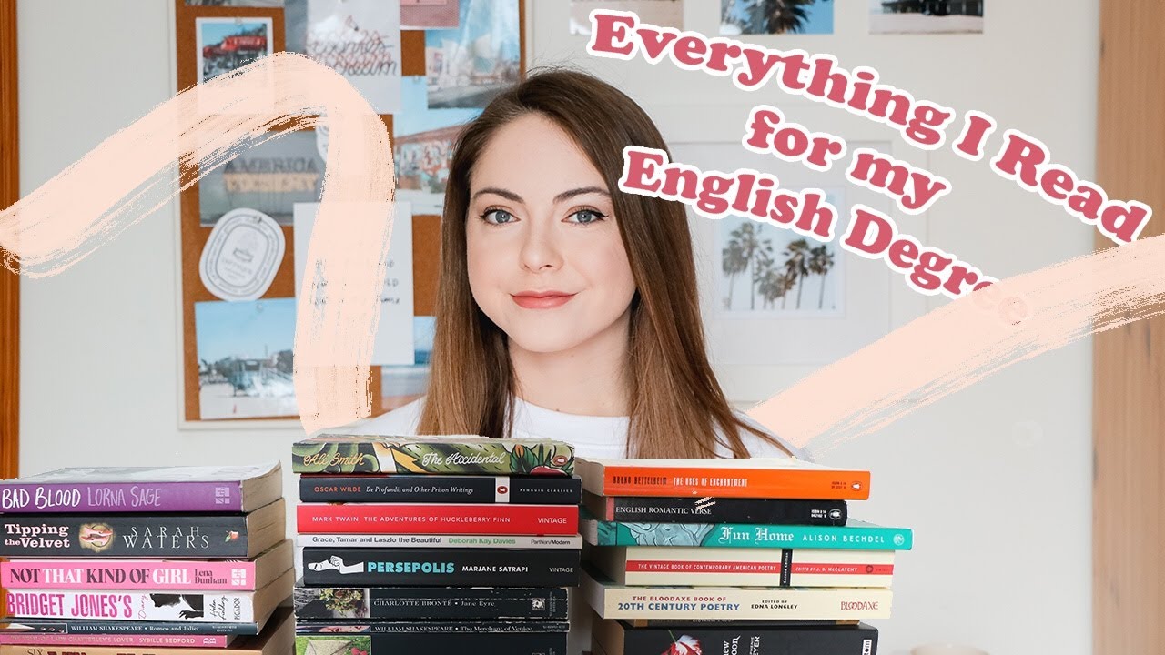 All the Books I Read for My English Literature Degree | Cardiff University | Katie May