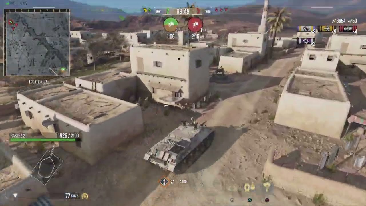 WoT Console | Cold War | RAKJPZ 2 | 10,739DMG 7 Kills