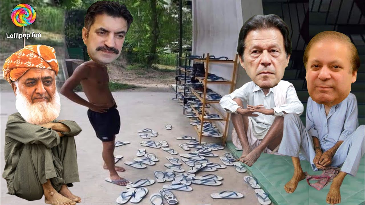 imran khan aur nawaz sharif juta wali punjabi funny video