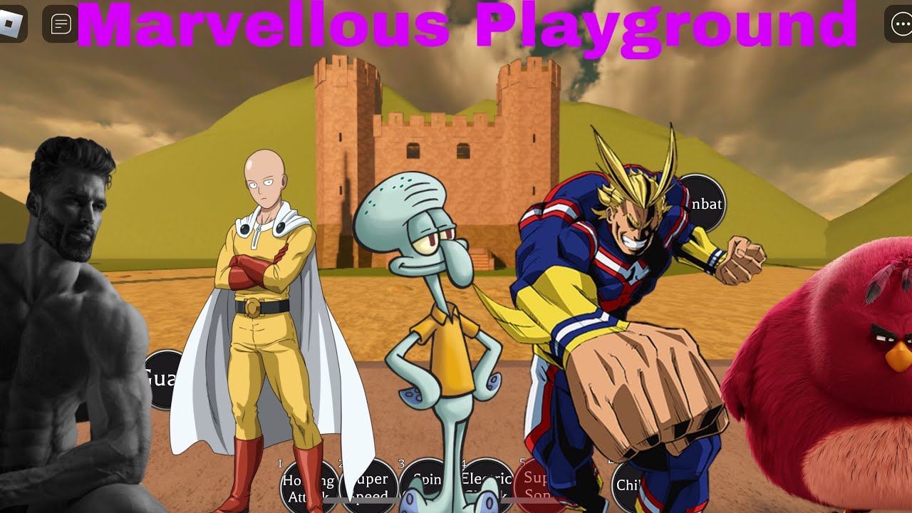 Which Gigachad skin is the best? (Marvellous Playground)