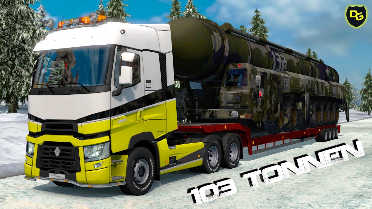 103 TONNEN Raketentransport durch RUSSLAND! [1/2] - Euro Truck Simulator 2 #28 - Deutsch