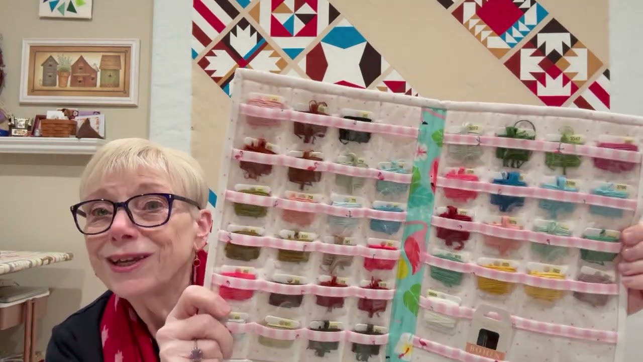 Flosstube #59: Jingle Ball Prep, Lots of Stitching and a Surprise!