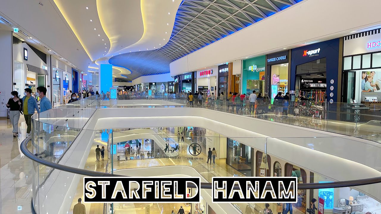 Star Field Hanam The Biggest Mall in Korea [4k] #Koreanmall #StarfieldHanam #tourKorea